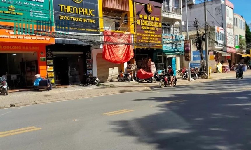 Bán nhà mặt tiền Phan Chu Trinh Đà Lạt 80m2