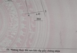 Bán mảnh đất 39m2 tại Kỳ Thủy Bích Hòa Thanh Oai giá 1 tỷ 330