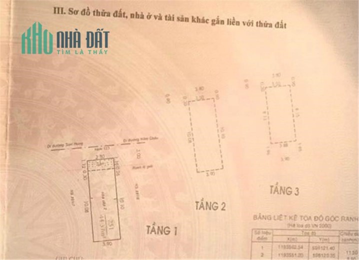 ***Bán nhà Gần chợ Bà Hoa, ngã tư bảy hiền, Tân Bình; 4x12 - 2 lầu, 6,2 tỷ
