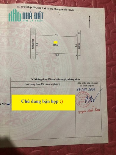 đất chúc sơn giá chỉ nhỉnh 𝟑𝐱𝐭𝐫/𝐦𝟐
 Diện tích 100m tại Chúc Sơn  Mặt tiền = hậu 5,6m x