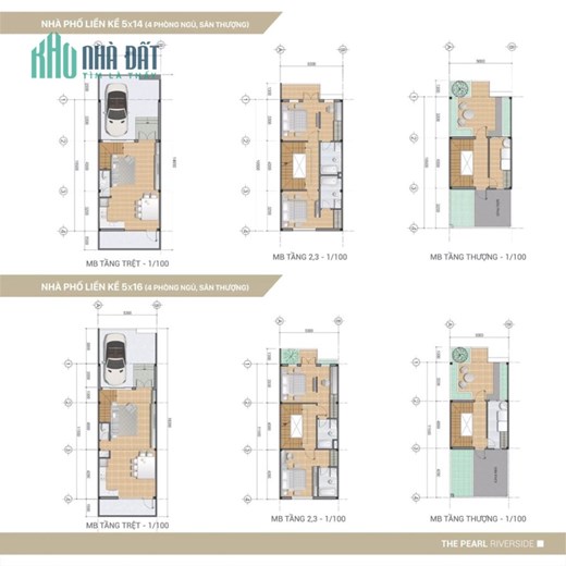 NHÀ LIỀN KỀ Chính Chủ - Vị Trí Đẹp Tại The Pearl Riverside - TT Bến Lức - Long An