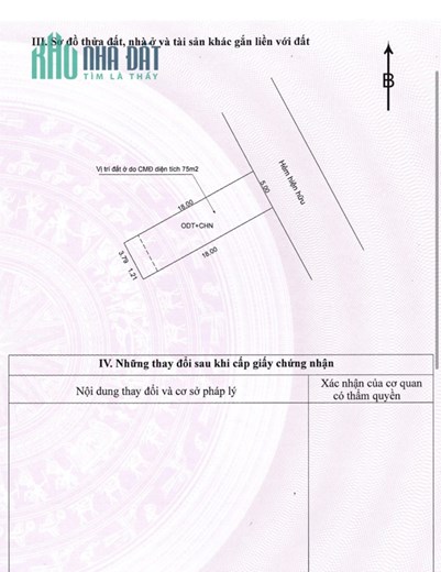 Cần bán lô đất khu Á Châu Vũng Tàu cách biển chỉ 1,8km.