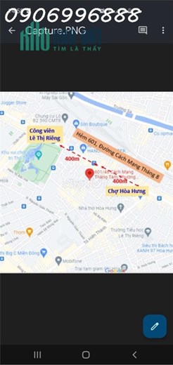 CHÍNH CHỦ CĂN HỘ CHO THUÊ CĂN CHUNG CƯ 50m2 2 PHÒNG NGỦ HẺM 601 CMT8- Địa chỉ: 401, Hẻm 601 Đường