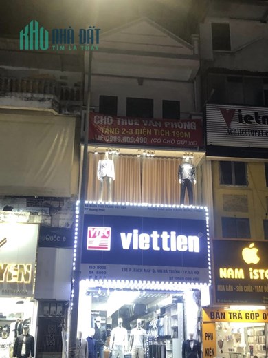 Cho thuê mặt bằng tại mặt phố 181 Bạch Mai, Hai Bà Trưng, Hà Nội