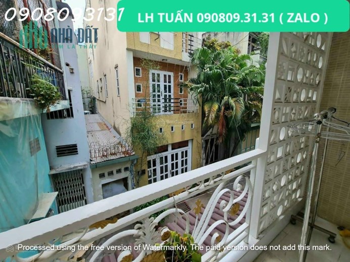 3131- Bán nhà HXH Huỳnh Văn Bánh, Phú Nhuận, 50m2 nở hậu 2 tầng, 6 tỷ 8