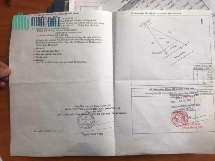 BÁN NHÀ RIÊNG CHÍNH CHỦ TẠI PHƯỜNG PHƯỚC TÂN, TP BIÊN HÒA, TỈNH ĐỒNG NAI