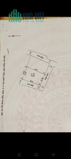 Chỉ hơn 1 tỷ xíu có ngay đất sẵn nhà cấp 4 mua về chỉ việc ở Diện tích 50m² tại Chúc Lý-Ngọc