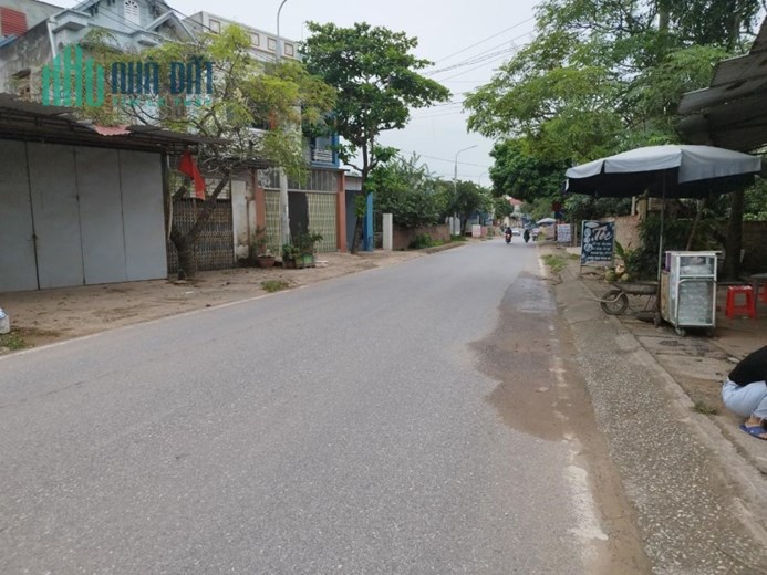 (CỰC HIẾM) Lô đất duy nhất có ki ốt đang kinh doanh ngay gần ngã tư vành đai V trên mặt đường Lí