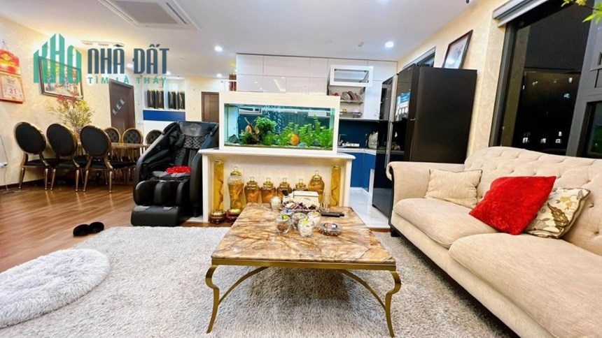 BÁN CĂN HỘ CC 3 PHÒNG NGỦ + 2 WC 110M2, TẦNG TRUNG VIEW ĐẸP TẠI 173 XUÂN THỦY, GIÁ 4.55 TỶ