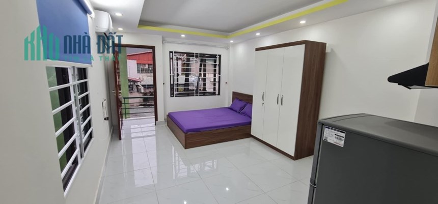CĂN HỘ DỊCH VỤ 52M - 6 TẦNG - 10 PHÒNG - VƯỜN HOA TRẦN QUANG DIỆU - Q. ĐỐNG ĐA - Ô TÔ 20M - NGÕ