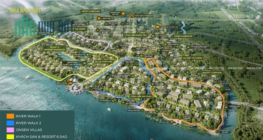 🌟 BIỆT THỰ 🌟 ECO VILLAGE SÀI GÒN RIVER - DT ĐẤT 150, DTXD 195, 19.3 TỶ