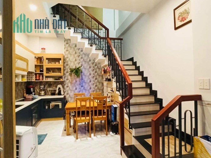 23110846-Nhà mới BTCT Hẻm 3m, Thống Nhất Ph.11, 43m2 ngang 4m, 4 tầng, CHỈ 4.6 tỷ còn TL