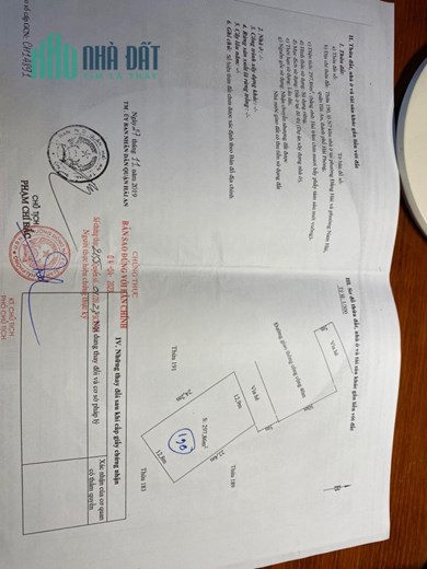 Bán lô đất biệt thự Đồng Bồ 297M ngang 12 M đường 40m Hải An