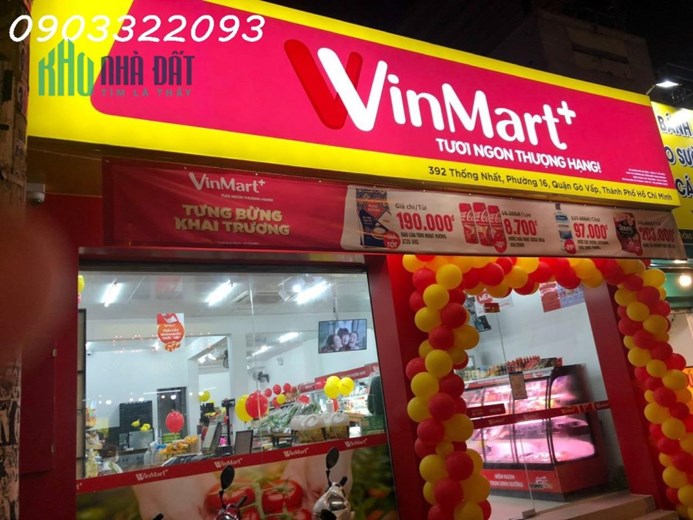 Cho thuê nhà mặt tiền Thống Nhất - Địa chỉ: 392 Thống Nhất f16 Gò Vấp - Diện tích:  6.7m x 16m . Nở