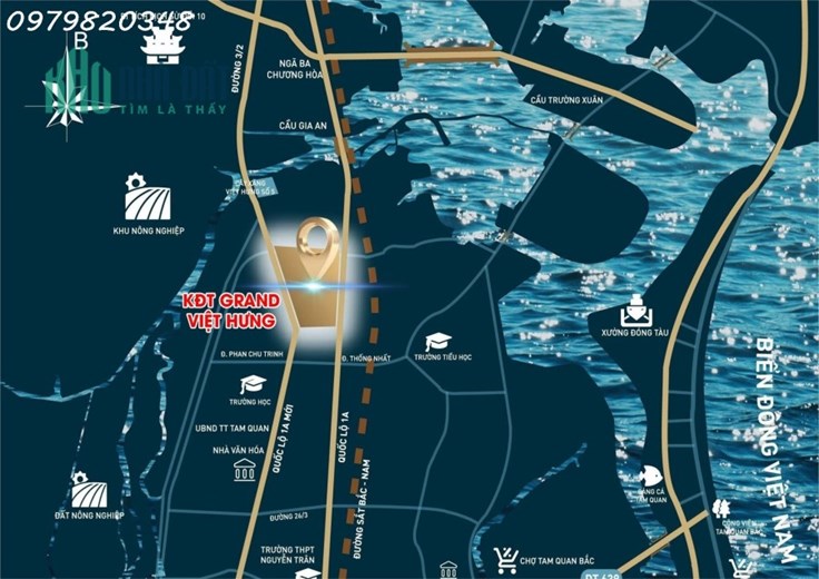 Booking UT1 Dự án Grand Việt Hưng Hoài Nhơn Bình Định