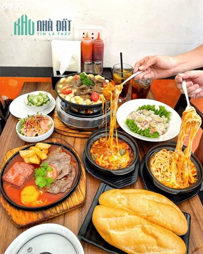 Sang nhượng toàn bộ cửa hàng bánh mì chảo, bít tết đã hoạt động được 6 năm. - Địa chỉ: ở khu vực