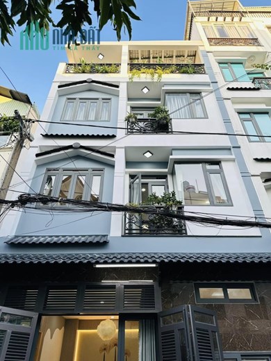 Bán nhà Hẻm xe tải, Phan Huy Ích, 4 tầng, nhà mới full nội thất, chỉ 5.59 tỷ TL