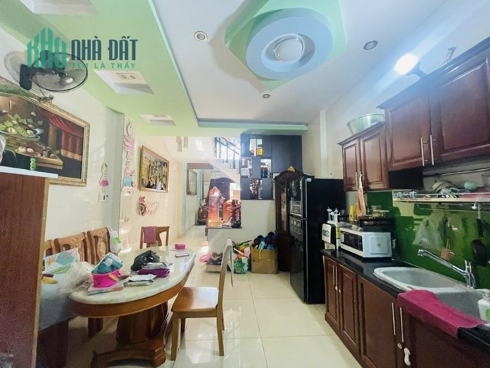 Nhà Lê Văn Thọ, Hẻm xe hơi 5m thông, 4x15m, 4 tầng BTCT chắc chắn chỉ 5.95 tỷ TL