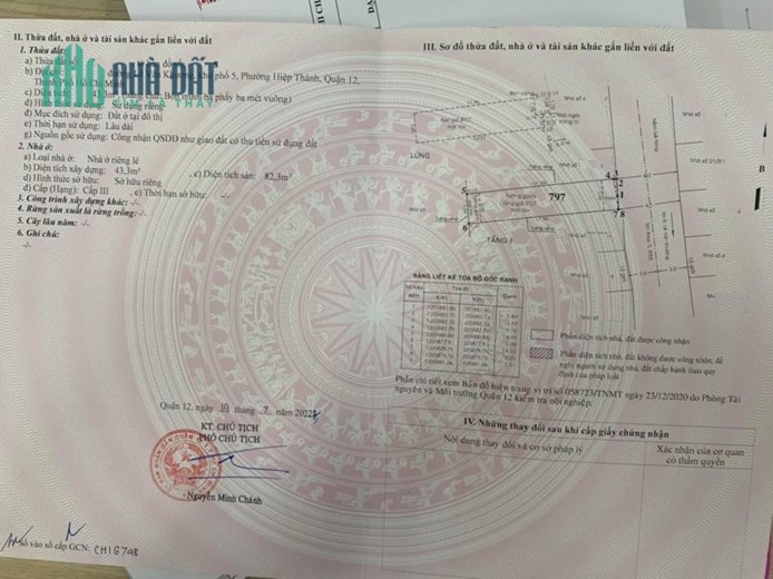 Bán Nhà Đường Lê Văn Khương, Ngay Chợ Thiếc, Hẻm Xe Hơi, Shr