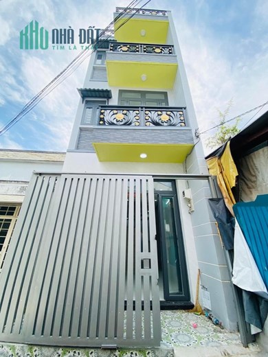 NHÀ MỚI XÂY. 3 TẦNG. HXH LƯU HỮU PHƯỚC.P15.Q8.KDC HIỆN HỮU. 4,5 TỶ