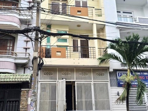 Nhà mặt tiền 4 Tầng Himlam Bình Chánh, Nội Thất rất đẹp, xe hơi ngủ trong nhà