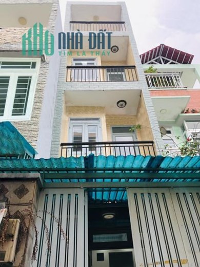 Bán nhà đường Phan Văn Trị Bình Thạnh, sát MT Phạm Văn Đồng, DT 145M, 4T, Gần Siêu Thị Emart, Giá