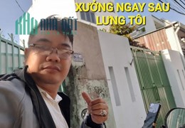 Bán đất tặng Xưởng 12,02 x 12,8 = 4 tỷ 3 QL22 Hóc Môn TPHCM