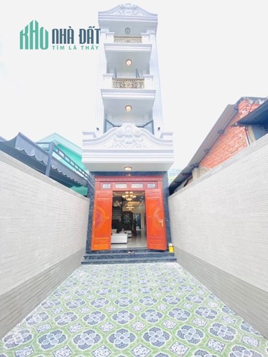 Bán Nhà 4 Tầng Hoàn Công 105m2 Hẻm 6m QL13 Hiệp Bình Phước 9.5 Tỷ