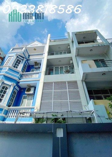 Hẻm Nguyễn Đình Chiểu, QUẬN 3 - 64M2 - 6 TẦNG - 8PN- 8WC KHÉP KÍN- 17 tỷ 5