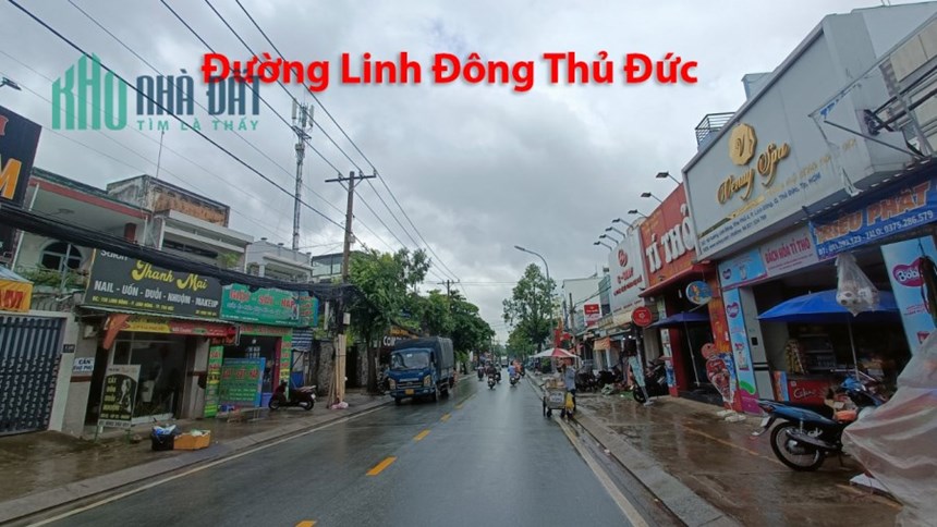 Bán nhà đường Linh Đông, Thủ Đức, 3 tầng, DT: 5x18m, xe hơi đậu trong nhà, giá 6.x tỷ.