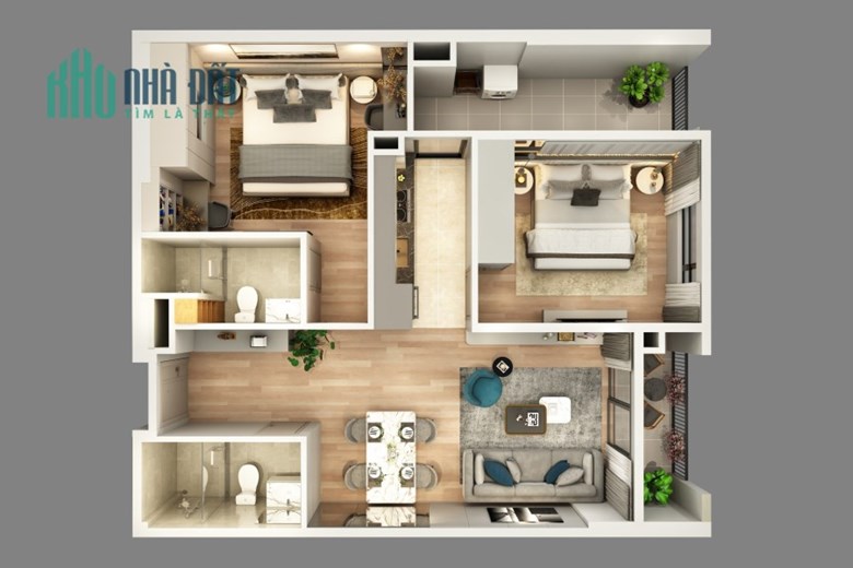 Mua chung cư moolight được miễn lãi suất lên đến hai năm ,vay tối đa 20 năm