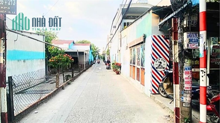 Bán Nhà HXH Đường Tân Thới Hiệp 21. Quận 12, 169m2, Ngang 6m, Dòng Tiền Thụ Động