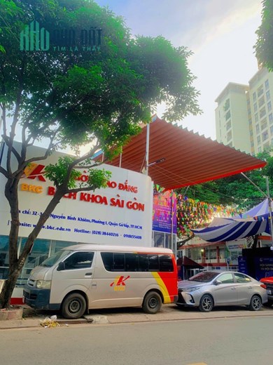 DTSD 70M2  Nguyễn Bỉnh Khiêm  3 tầng , nhà nở hậu 8.7m nhỉnh 3Tỷ GV