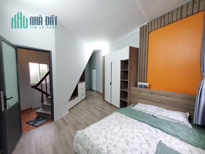 DTSD 70M2  Nguyễn Bỉnh Khiêm  3 tầng , nhà nở hậu 8.7m nhỉnh 3Tỷ GV