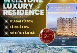 Quy hoạch không gian kiến trúc cảnh quan và thiết kế đô thị Welltone Luxury Residence