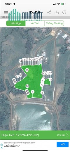 Cần bán lô đất rộng 11 583m2, thích hợp xây dựng làm du lịch