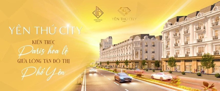 CẦN BÁN SHOPHOUES KHU ĐÔ THỊ YÊN THỨ CITY TẠI TRUNG TÂM TP PHỔ YÊN – VỊ TRÍ ĐẸP.