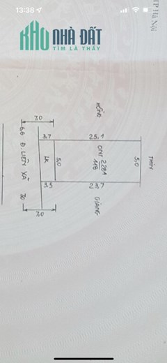 HÀNG ĐẸP , giá bay nhanh 
MẶT ĐƯỜNG LIÊN XÃ KINH DOANH SẤP MẶT SÁT NGAY QUẬN HÀ ĐÔNG 
- diện tích