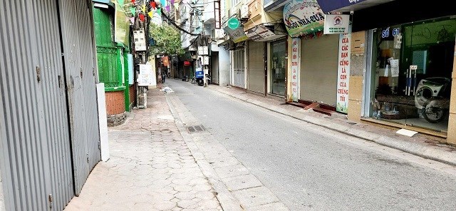 Căn hộ tập thể Thông tấn xã Việt Nam 70m2 mặt tiền lớn, ngõ rộng, tầng 1