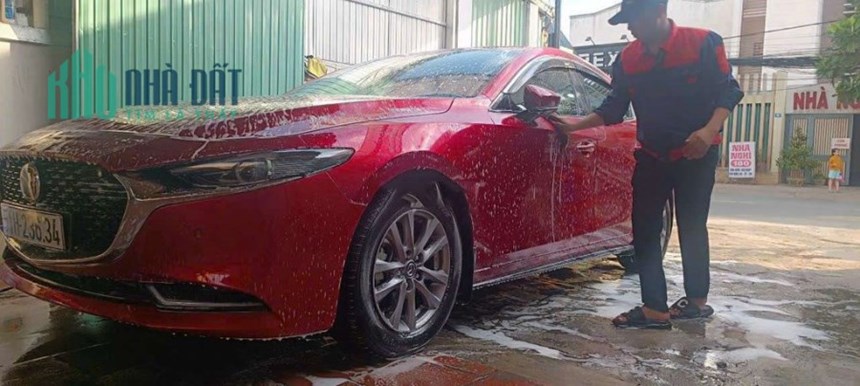 Chia sẻ mặt bằng rửa xe kết hợp gara ô tô