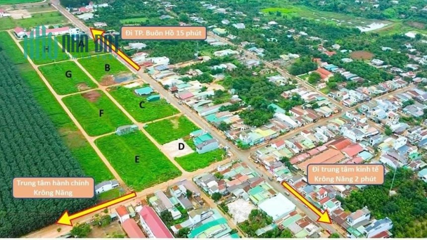 Tiết lộ vị trí tiềm năng nhất cuối năm 2023 - Đất nền Phú Lộc, Krông Năng - Đắk Lắk
