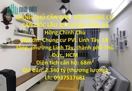 CHÍNH CHỦ CẦN BÁN  GẤP CHUNG CƯ CĂN GÓC LẦU 18 Full Nội Thất, Sổ Hồng Chính Chủ