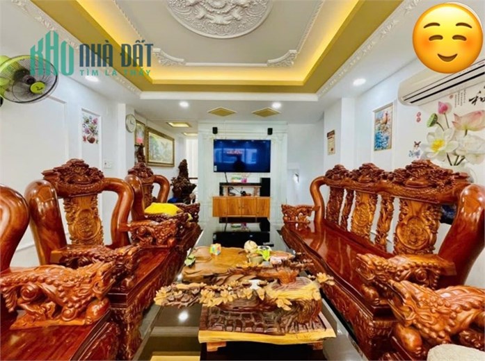Nhà 5 tầng Thang Máy full nội thất – Hẻm 10m Phạm Văn Chiêu, Gò Vấp, 7.5 tỷ