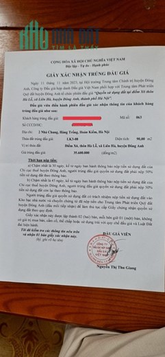 Siêu đẹp _ Siêu tiềm năng chỉ có thể là Đấu Giá X6, Hà Lỗ, Liên Hà, Đông Anh, Hà Nội