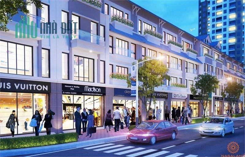 Cặp Shophouse SARITOWN Trục Đường B2 - Đầy Đủ Tiện Nghi