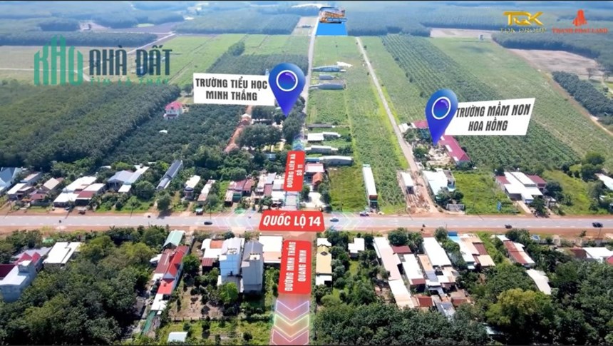 Bán đất Huyện Chơn Thành - Bình Phước DT 200m2 giá 699 Triệu