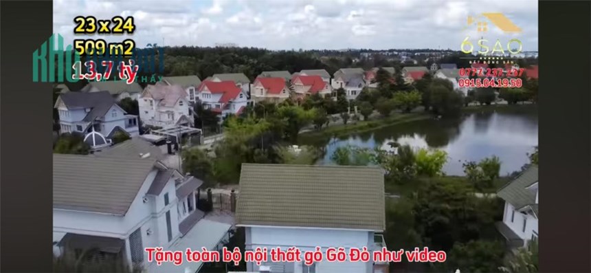 BIỆT THỰ GỖ QUÝ giảm cực mạnh chỉ từ 13 tỷ tại khu biệt thự 4 sao  YOUTUBE BẤT ĐỘNG SẢN 6 SAO