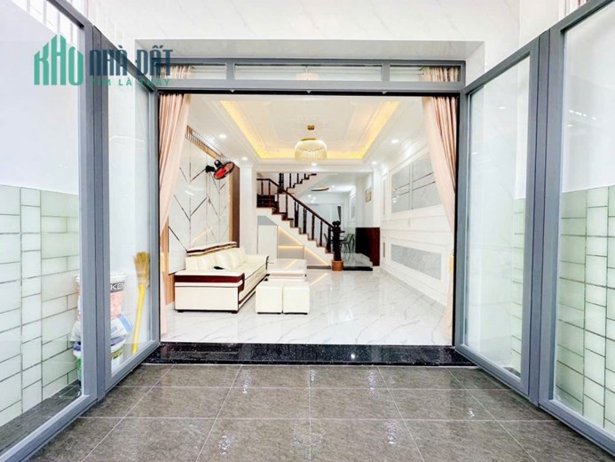 Lê Văn Thọ, 80m2, hẻm 5m thông, 4PN, k quy hoạch, 5.65 ty