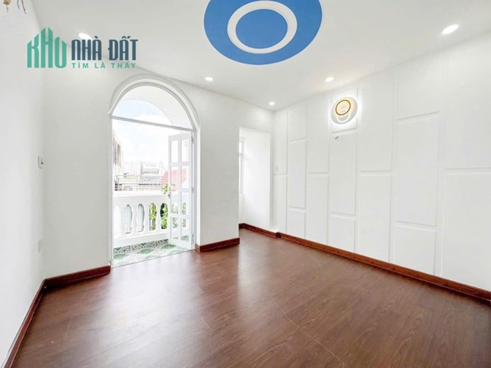 Lê Văn Thọ, 80m2, hẻm 5m thông, 4PN, k quy hoạch, 5.65 ty