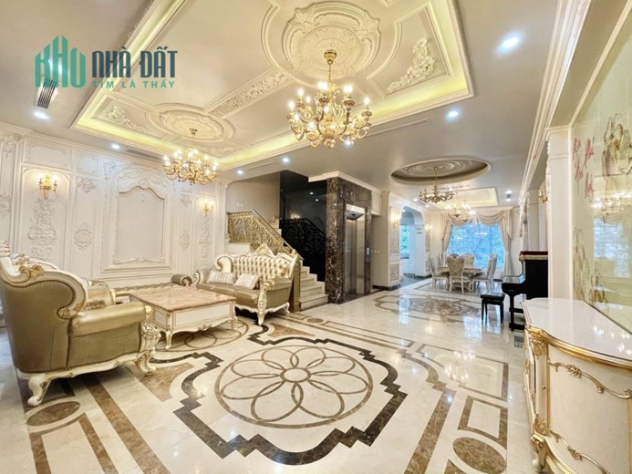 BIỆT THỰ  VIP NHẤT KĐT GAMUDA, BỂ BƠI, SÂN VƯỜN, LÔ GÓC, 350M2, MT20M, 60 TỶ